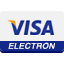 We accept Visa electron